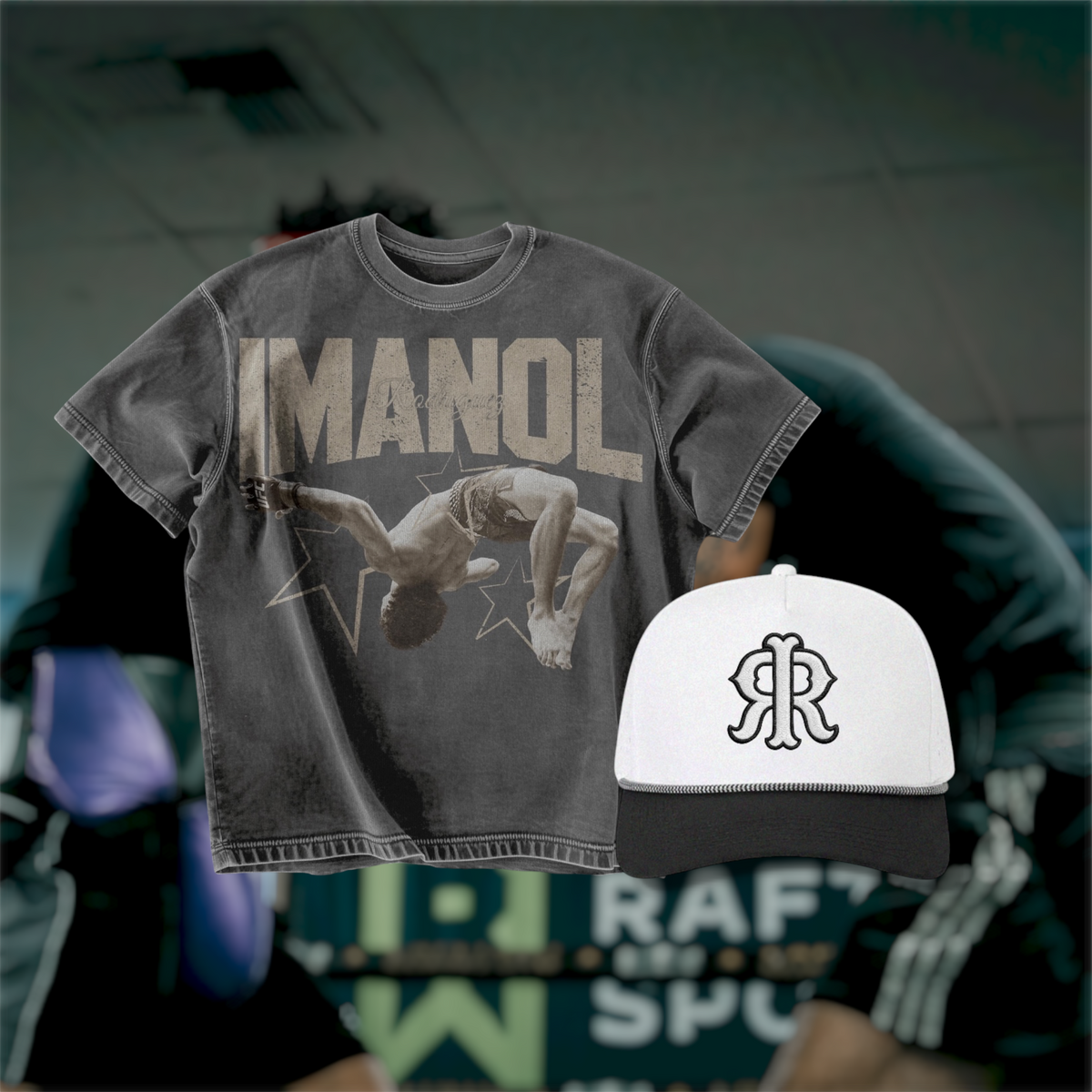 Tshirt Oficial y Gorra Oficial Blanca